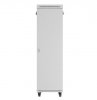 Lanberg Szafa stojąca rack 19 cali 42U 600x800 szara drzwi szklane flack pack